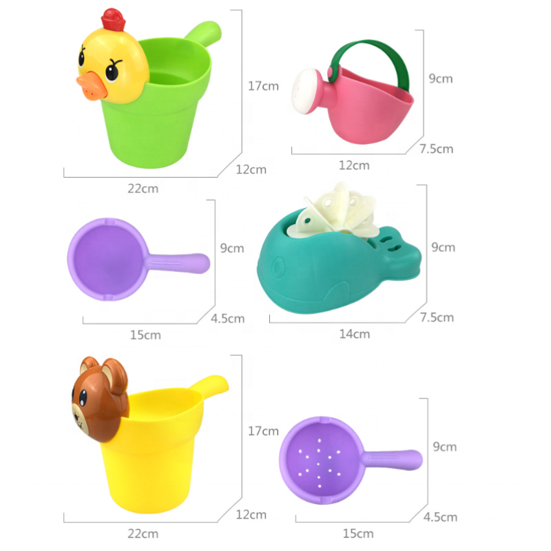 Bath Toy Organizer - Spray Water Game