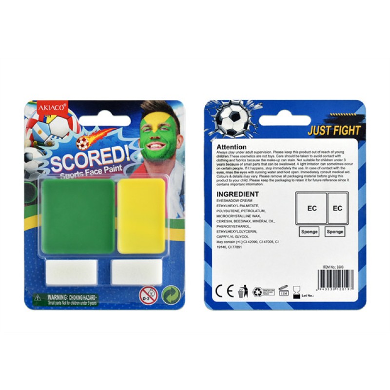 Face Painting Kit - Football Custom