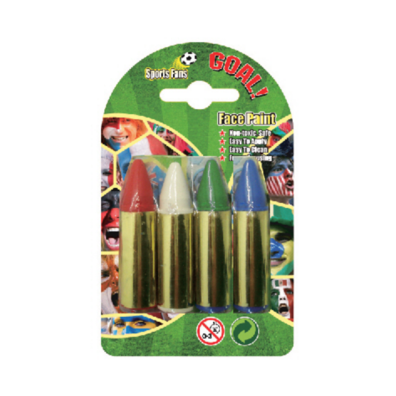 Face Crayons - Washable Sport Fans