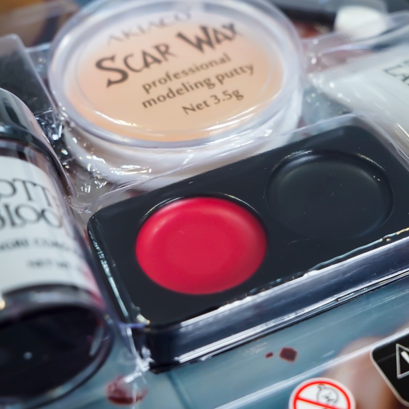 Halloween Makeup - Terror Wound Art