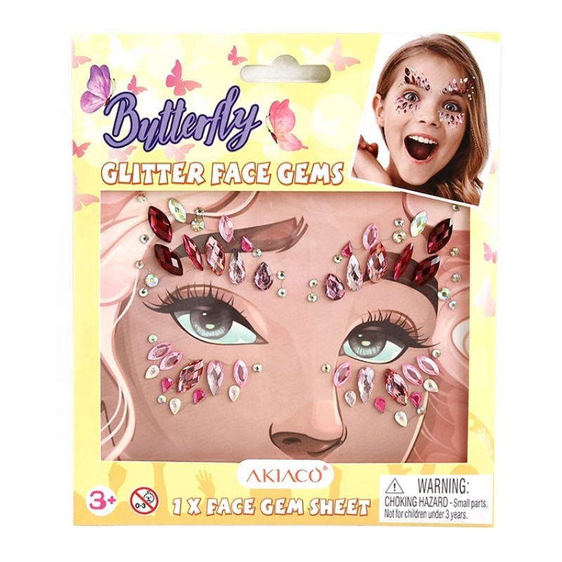 Body Jewelry - Face Gem Stickers