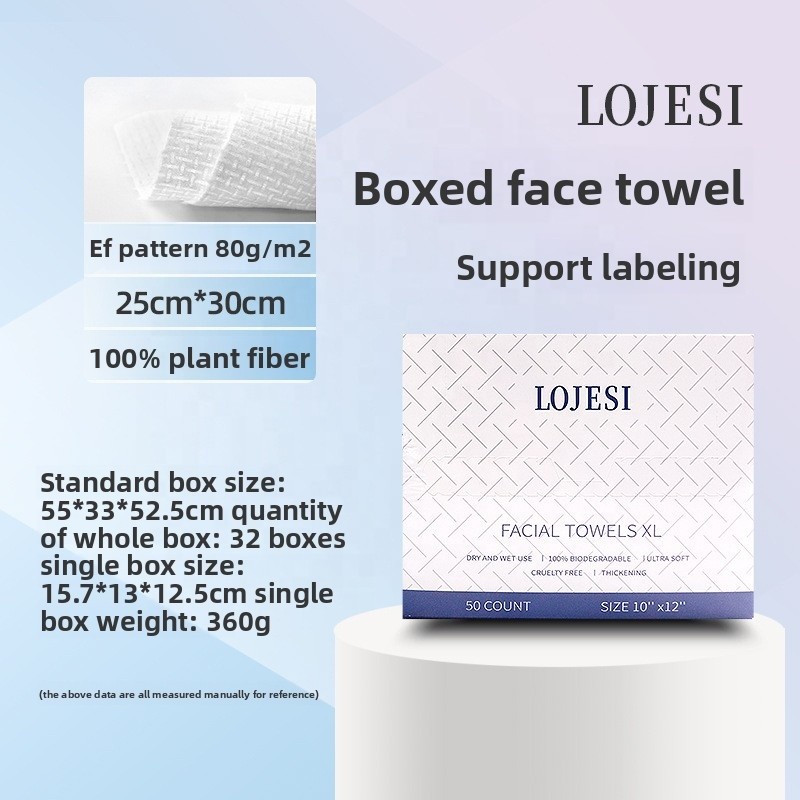 Disposable Towel Box Supplier - OEM One Time Use Thickened Soft Face Cloth
