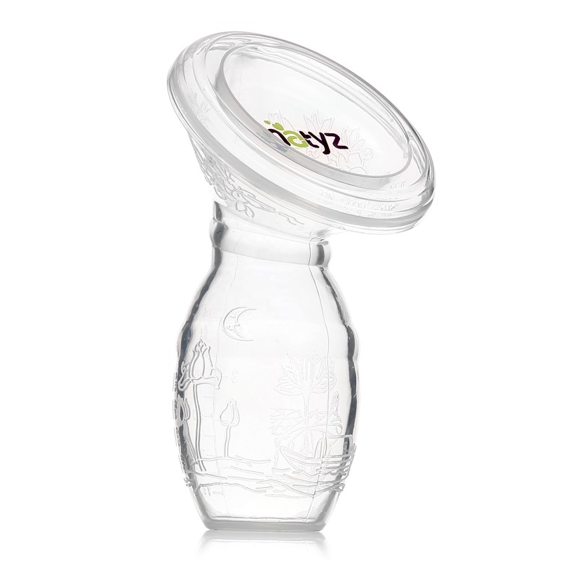 Manual Breast Pump Supplier - OEM Silicone Hands Free Milk Collector Maternity