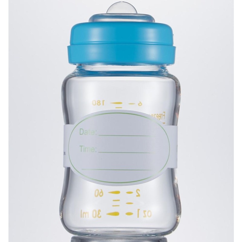 Wide Mouth Storage Bottle Manufacturer - OEM 180ml Food Grade PP for Pumped Milk