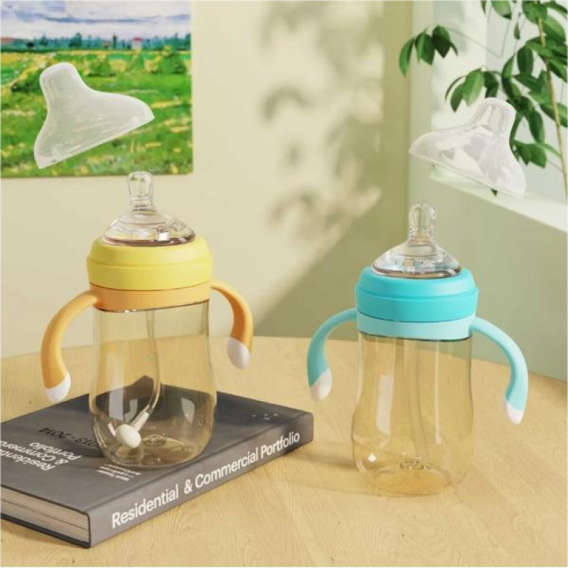 Baby Straw Cup Supplier - OEM Dual Purpose Anti Fall High Temperature Resistant