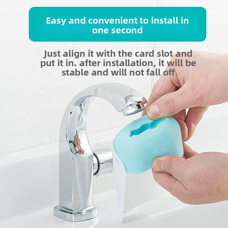 Children's Handwashing Extender Supplier - OEM Plastic Straight Curved Head Accessory