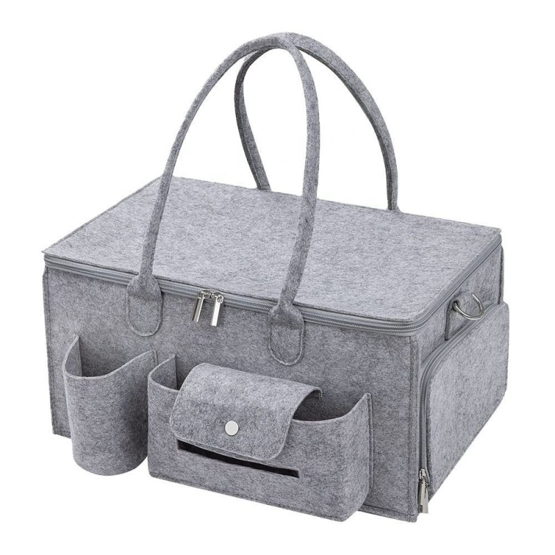 Waterproof Felt Storage Bag Manufacturer - OEM Multi Compartment Portable Baby