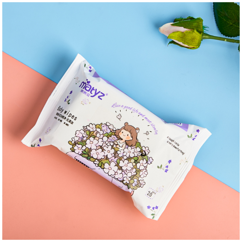 Baby Care Wet Wipes Manufacturer - OEM Soft 20pcs Special for Infants Kids