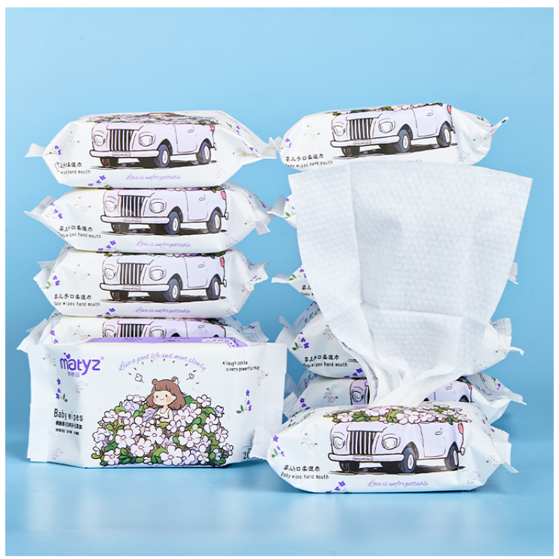 Baby Care Wet Wipes Manufacturer - OEM Soft 20pcs Special for Infants Kids