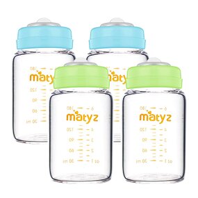 Glass Breastmilk Storage Bottle Supplier - OEM Freezing 6 oz Single Pack Pumping