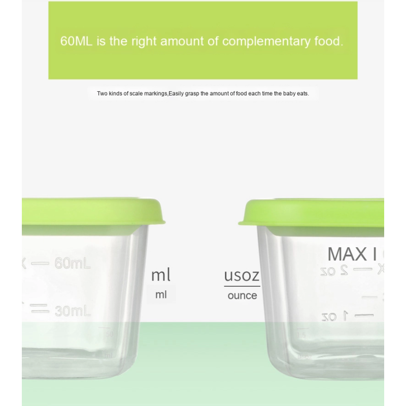 Baby Food Storage Containers Manufacturer - OEM Leakage Proof Plastic Freezer Box