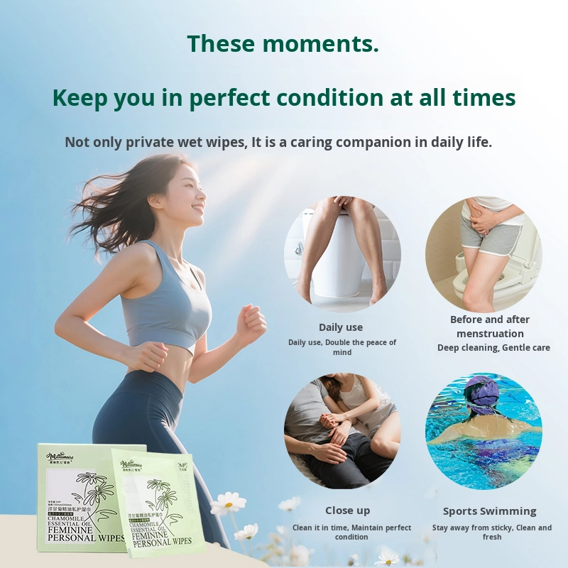 Wet Wipes Manufacturer - OEM Individually Packaged Eco Friendly Essential Oil