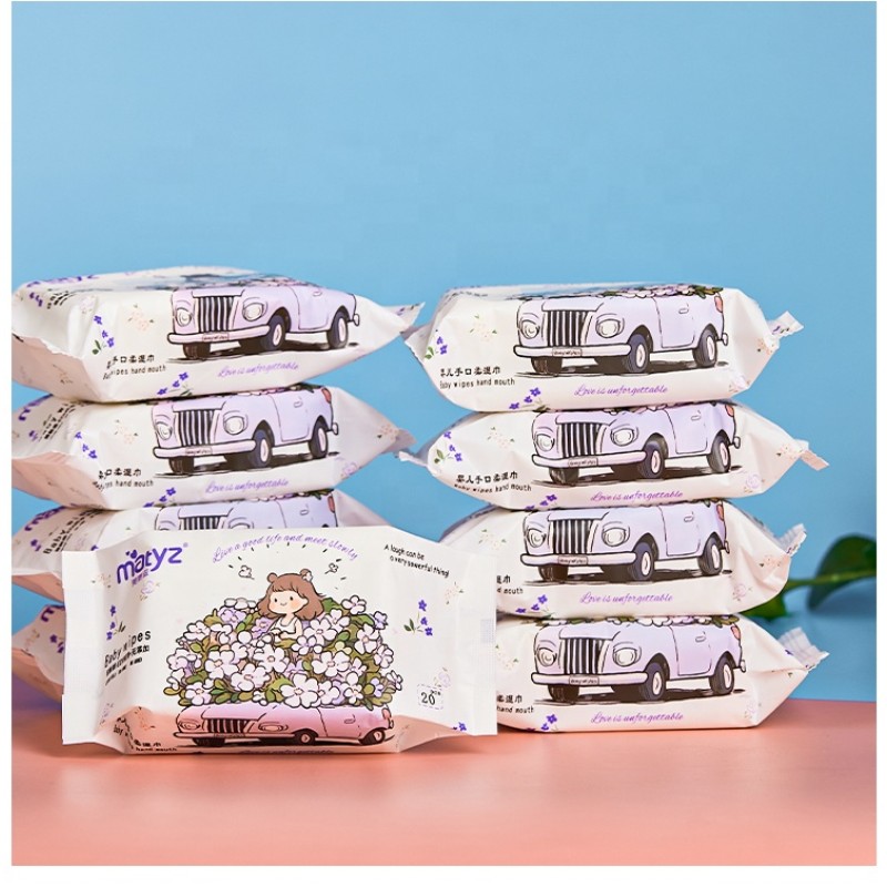 Baby Wet Wipes Manufacturer - OEM 20 Pcs Soft Care for Infants Kids Household