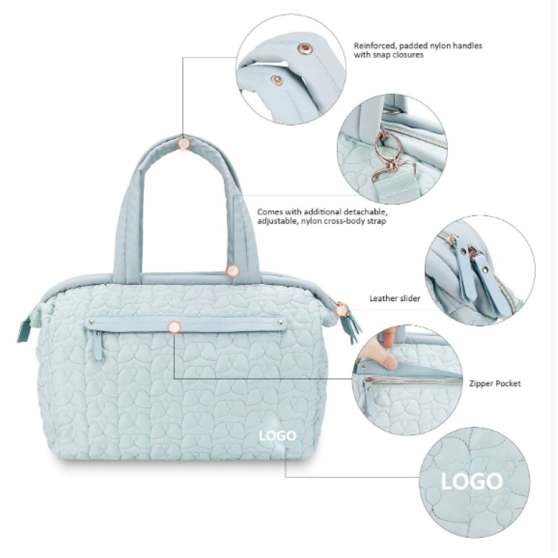 Multifunction Diaper Bag Manufacturer - OEM Fashionable Large Portable for Travel