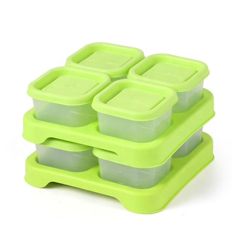 Baby Food Storage Containers Manufacturer - OEM Leakage Proof Plastic Freezer Box