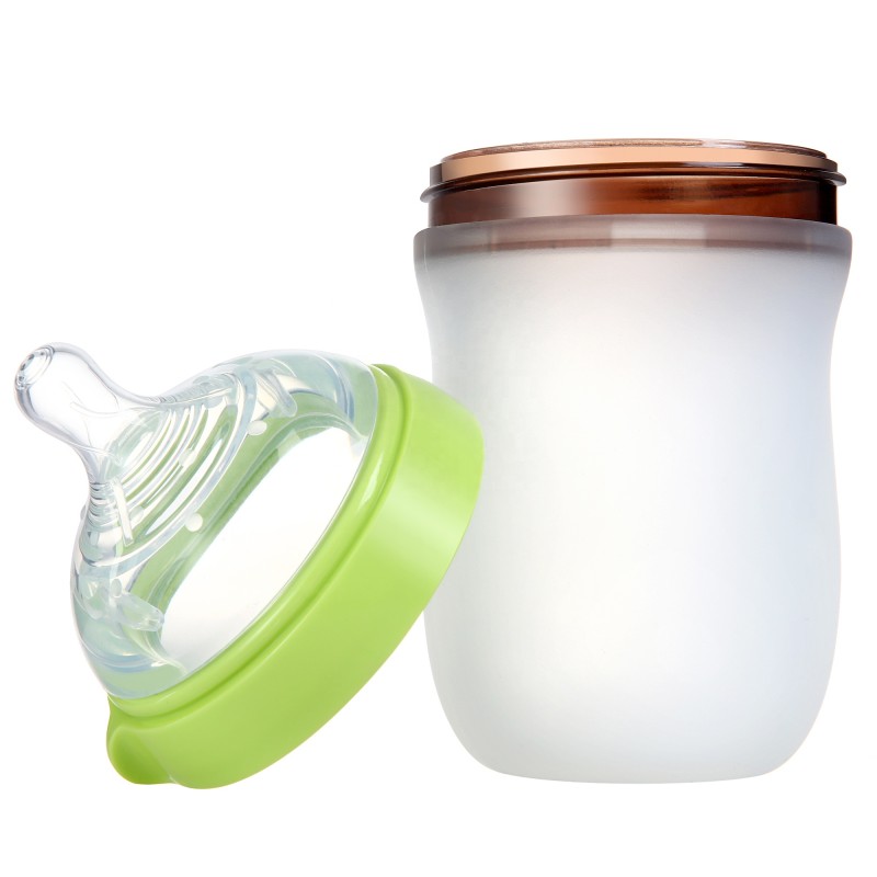 BPA Free Baby Bottle Manufacturer - OEM 250ml Silicone Wide Neck for Newborns