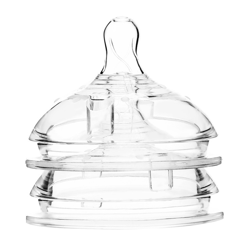 Silicone Pacifier Supplier - OEM LFGB BPA Free Easy Clean for Babies 0-12M