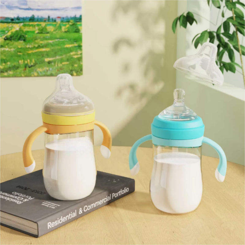 Baby Straw Cup Supplier - OEM Dual Purpose Anti Fall High Temperature Resistant