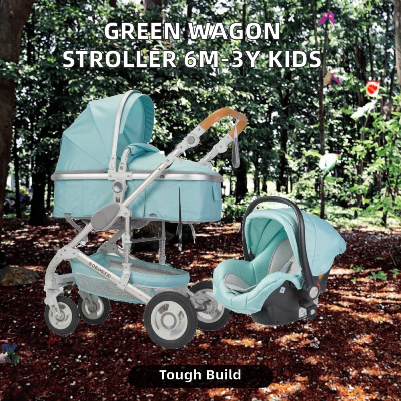 Folding Child Stroller Manufacturer - OEM Outdoor Push Pull Wagon for Kids