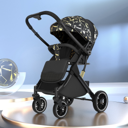 Folding Newborn Stroller Manufacturer - OEM Two Way Shock Absorption 0-3 Years
