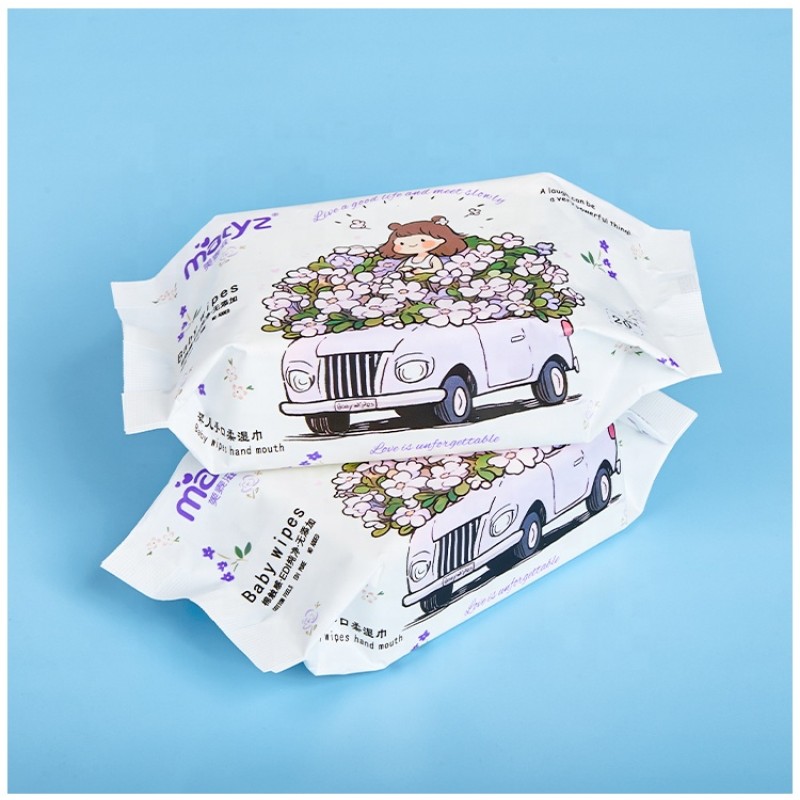 Baby Wet Wipes Manufacturer - OEM 20 Pcs Soft Care for Infants Kids Household