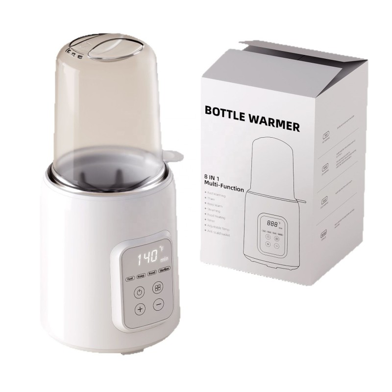 Baby Bottle Warmer Sterilizer Manufacturer - OEM 8 in 1 Silent Electric UK Plug