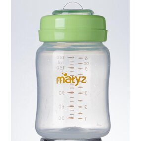 Breastmilk Storage Bottle Supplier - OEM 6OZ 180ml Wide Mouth for Collection