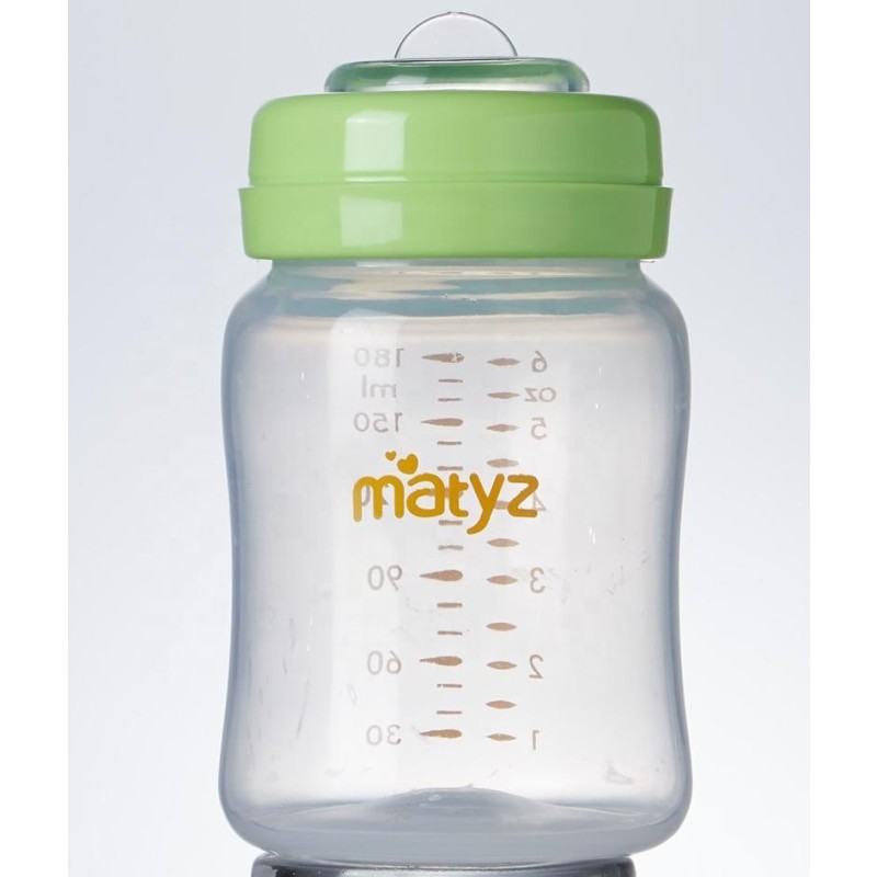Breastmilk Storage Bottle Supplier - OEM 6OZ 180ml Wide Mouth for Collection