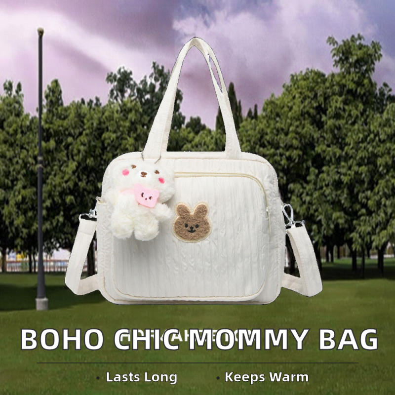 Nylon Mommy Bag Supplier - OEM Cute Vintage One Shoulder with Thermal Storage