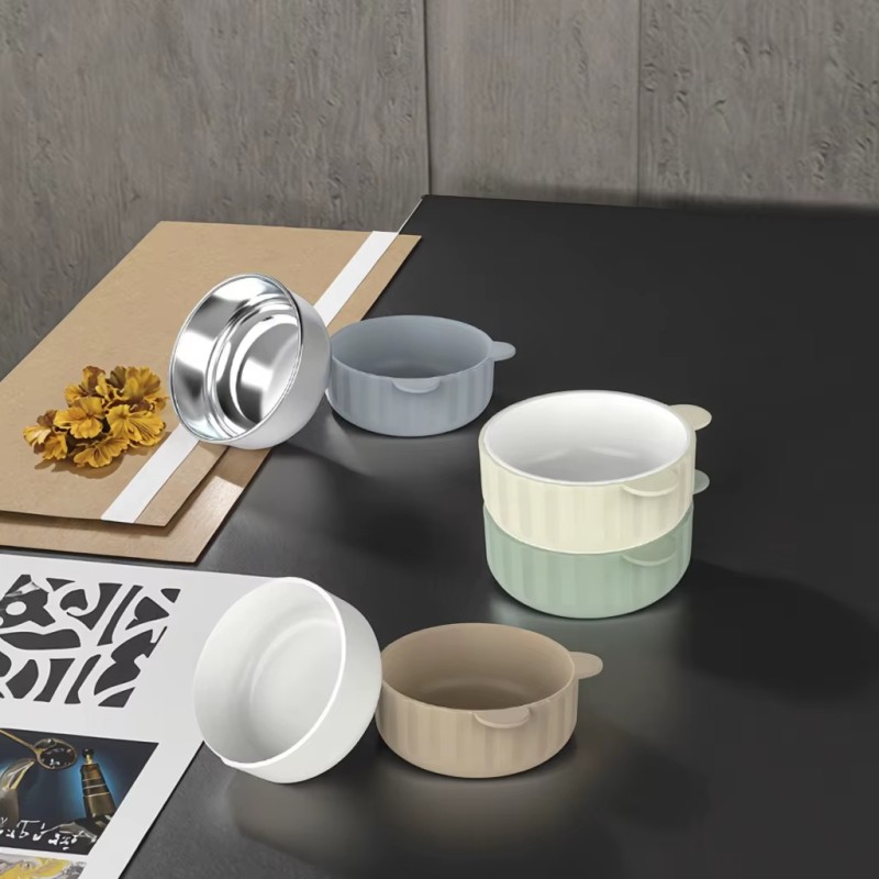 Baby Ceramic Dinnerware Supplier - OEM 2025 Stainless Steel BPA Free with Silicone Sleeve