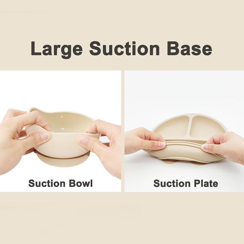 Infant Tableware Manufacturer - OEM Professional Non Toxic Bpa Free Silicone Set