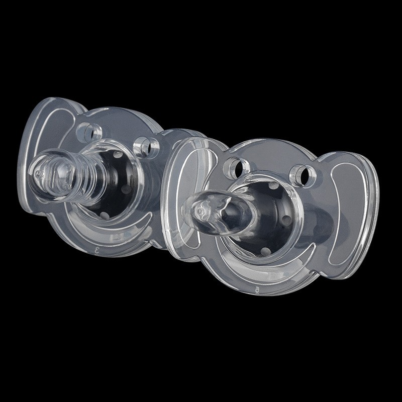 Ultra Light Silicone Pacifier Supplier - OEM Newborn Soother Dummy Round Nipple