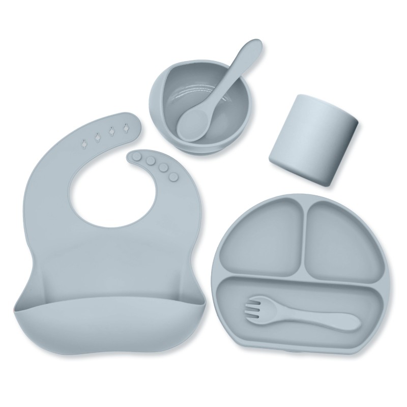 Luxury Baby Feeding Set Manufacturer - OEM Food Grade Silicone BPA Free Animal Pattern