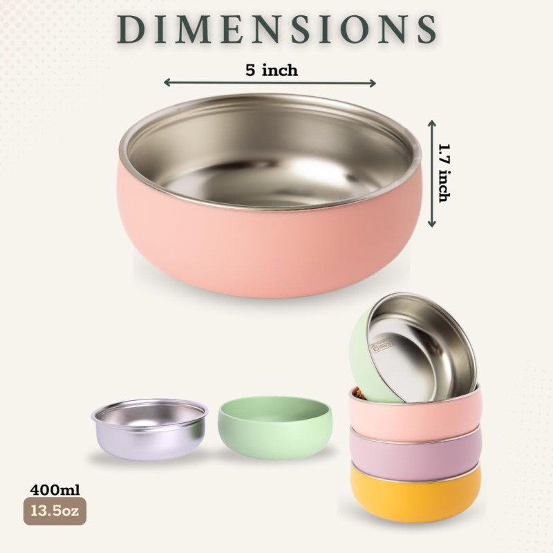 Toddler Feeding Plates Manufacturer - OEM 2 in 1 Stainless Steel Dishwasher Safe