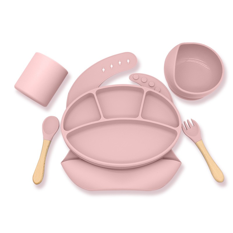 Baby Silicone Feeding Set Manufacturer - OEM Food Grade BPA Free Animal Pattern Suction