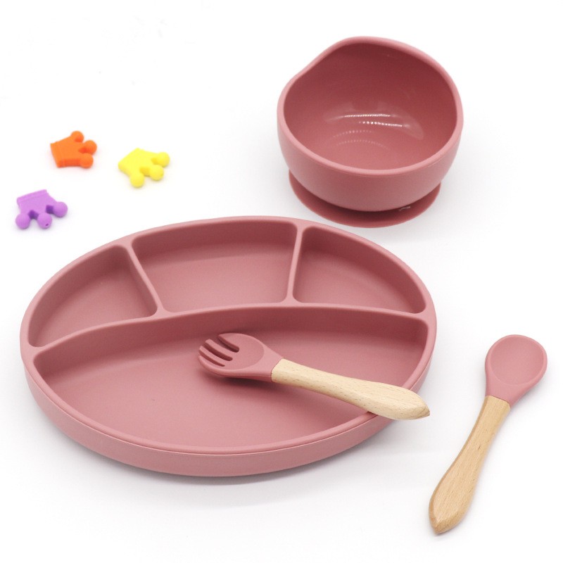 Baby Weaning Feeding Set Supplier - OEM 2026 Food Grade Silicone BPA Free Dishwasher Safe