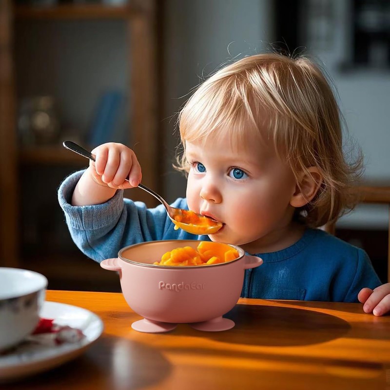 Stainless Steel Baby Plates Supplier - OEM 2025 BPA Free Divided Design Removable Suction