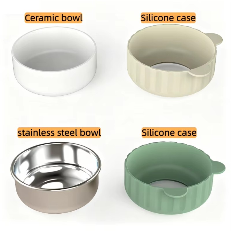 Baby Ceramic Dinnerware Supplier - OEM 2025 Stainless Steel BPA Free with Silicone Sleeve