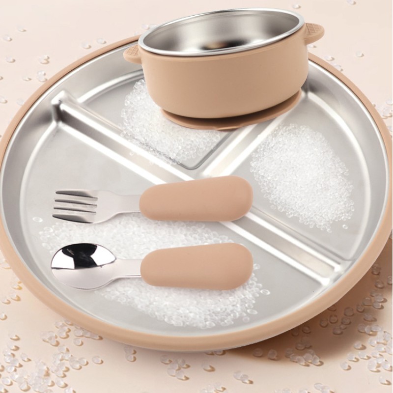 Kids Dining Set Manufacturer - OEM Double Wall Insulated Stainless Steel Bowl