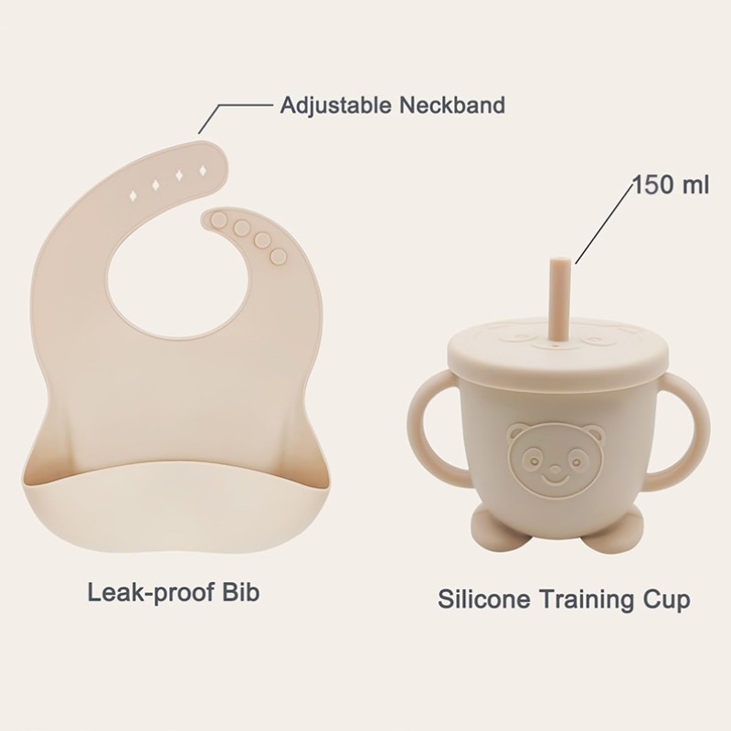 Infant Tableware Manufacturer - OEM Professional Non Toxic Bpa Free Silicone Set