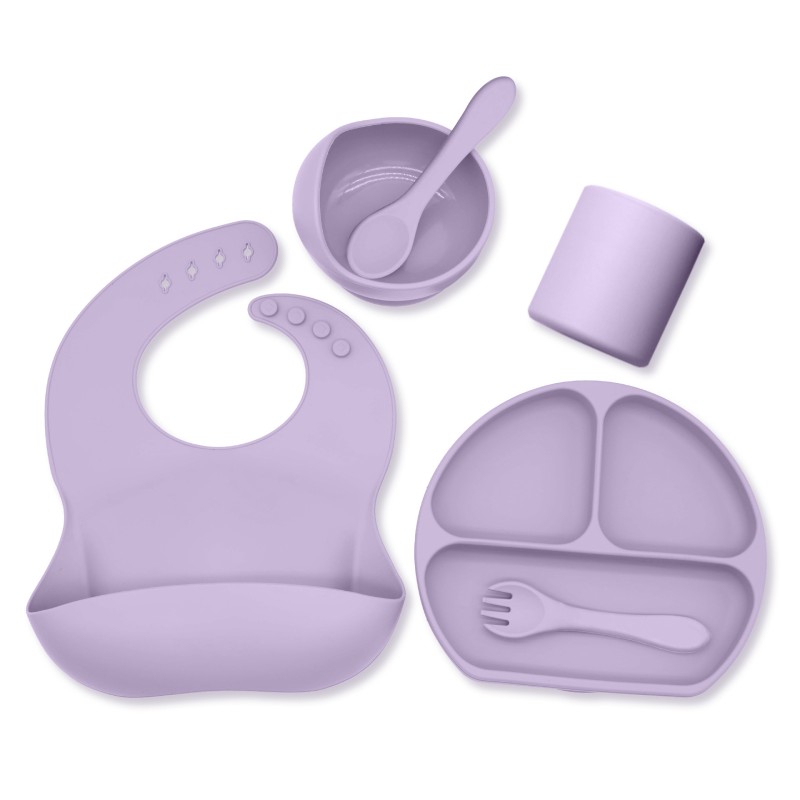 Luxury Baby Feeding Set Manufacturer - OEM Food Grade Silicone BPA Free Animal Pattern