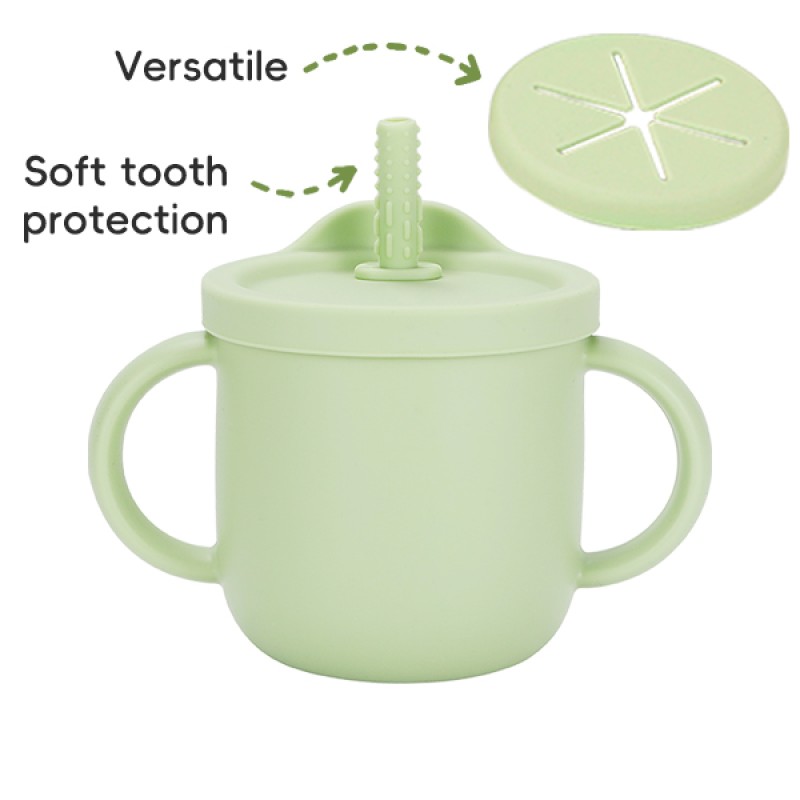 Baby Weaning Set Supplier - OEM Toddler Silicone Suction Bowl Plate Stainless Steel