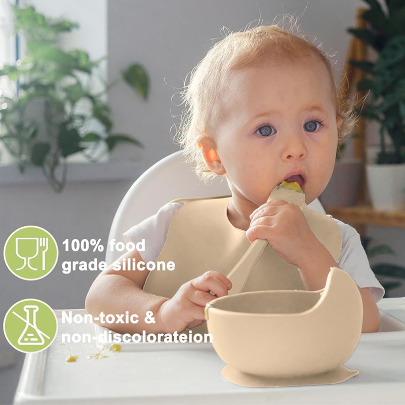 Infant Tableware Manufacturer - OEM Professional Non Toxic Bpa Free Silicone Set