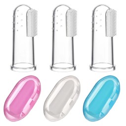 Baby Finger Toothbrush Supplier - OEM Hot Selling 2023 Soft Silicone Infant Cleaning Brush