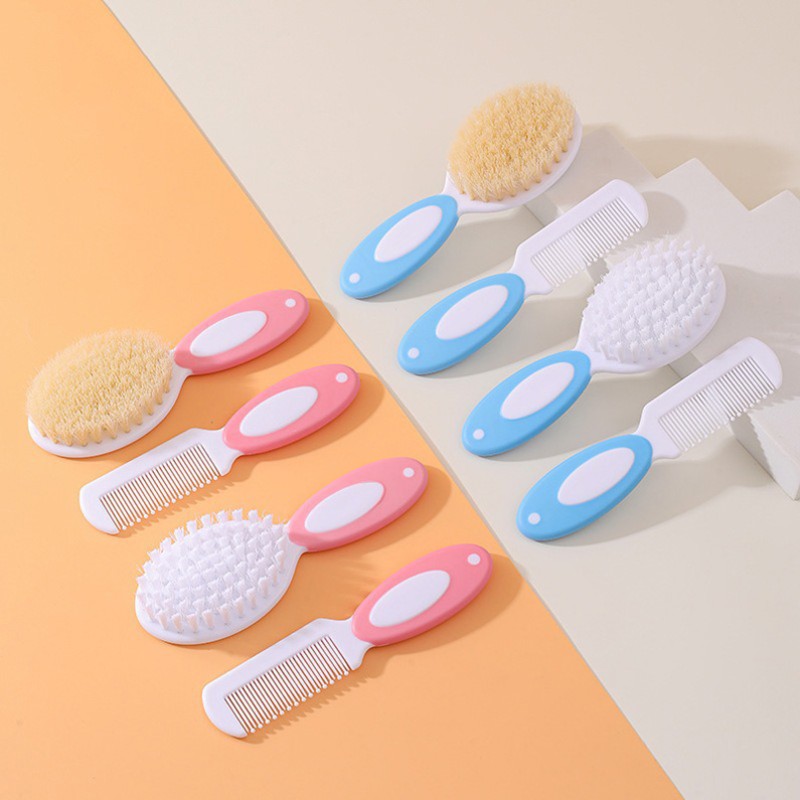 Baby Bath and Hair Brush Set Manufacturer - High Quality Soft Safe Gentle Brushes Set