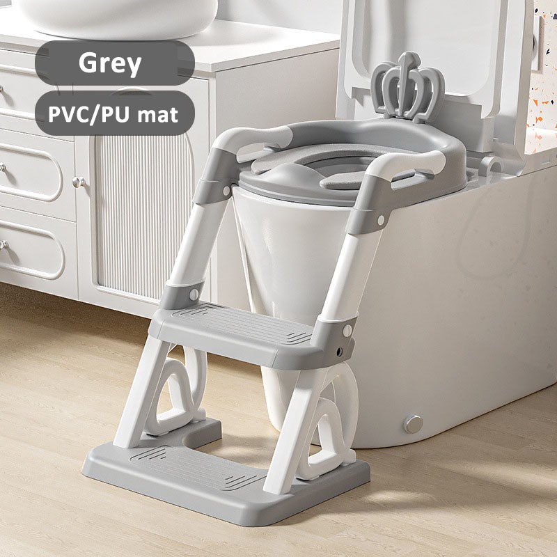 Toddler Step Stools Manufacturer - OEM Cartoon Pattern Stable Foldable Triangular PP