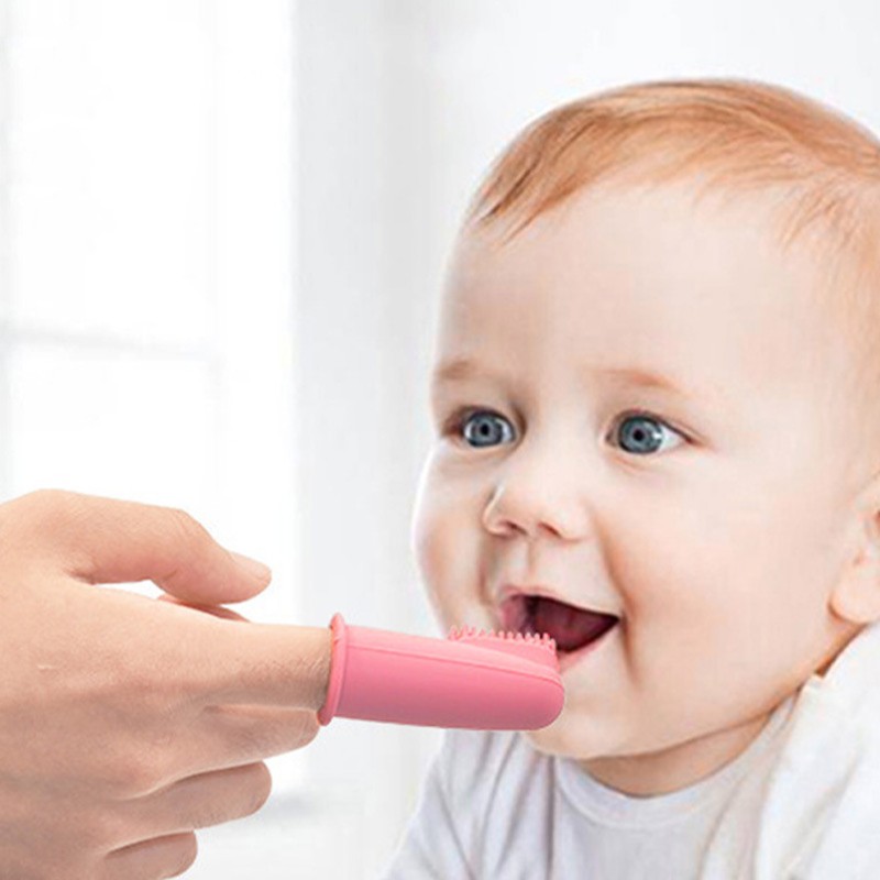 Baby Finger Toothbrush Supplier - OEM New Design Soft Silicone Tongue Cleaning Brush