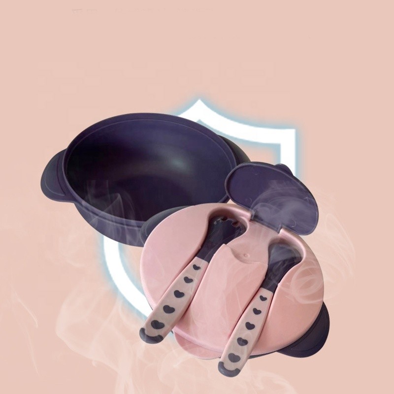 Baby Dinnerware Set Supplier - OEM New Arrival BPA Free PP PET Printed Pattern