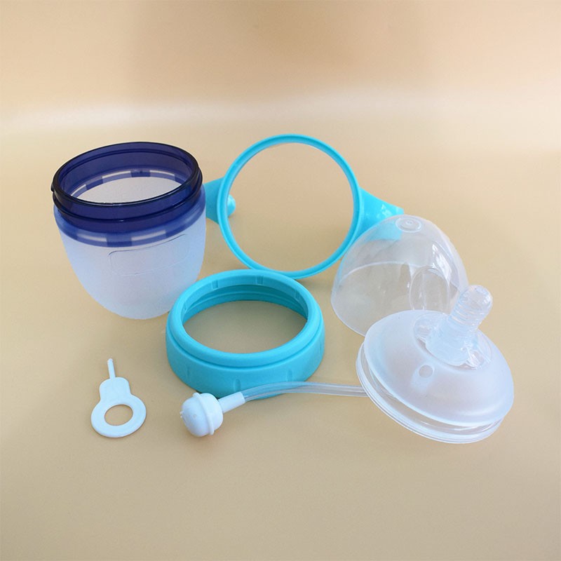 Baby Silicone Bottle Manufacturer - OEM Hot Selling 2023 Customized 4oz 0-36 Month
