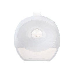 Portable Milk Collector Cups Manufacturer - OEM Wearable Silicone Nipple Shields Apple shaped